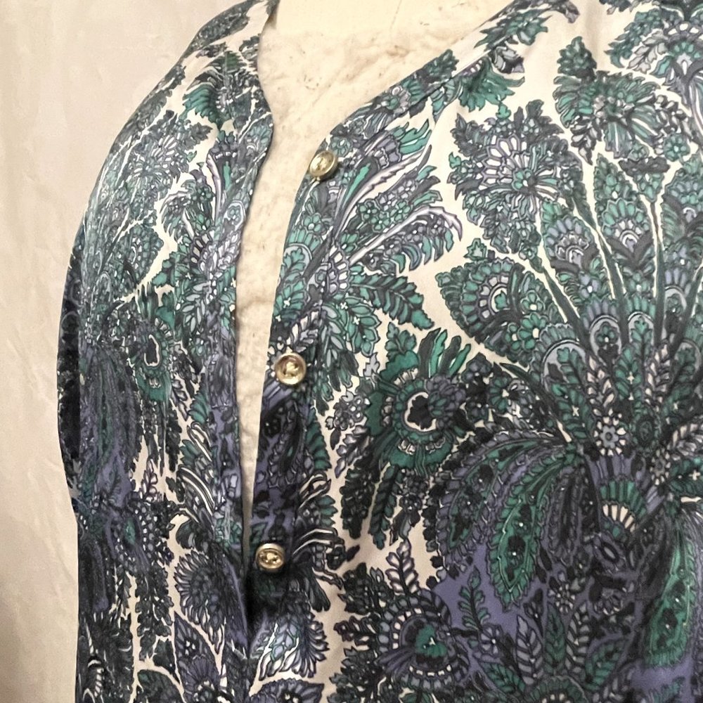 TravelSmith long-sleeve blouse